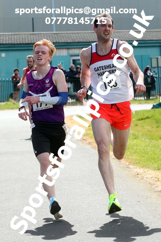 Graded 5k, 2021 Middlesbrough Endeavour Graded 5k, Middlesbrough, Sunday, April 11th. Photo: David T. Hewitson/Sports for All Pics